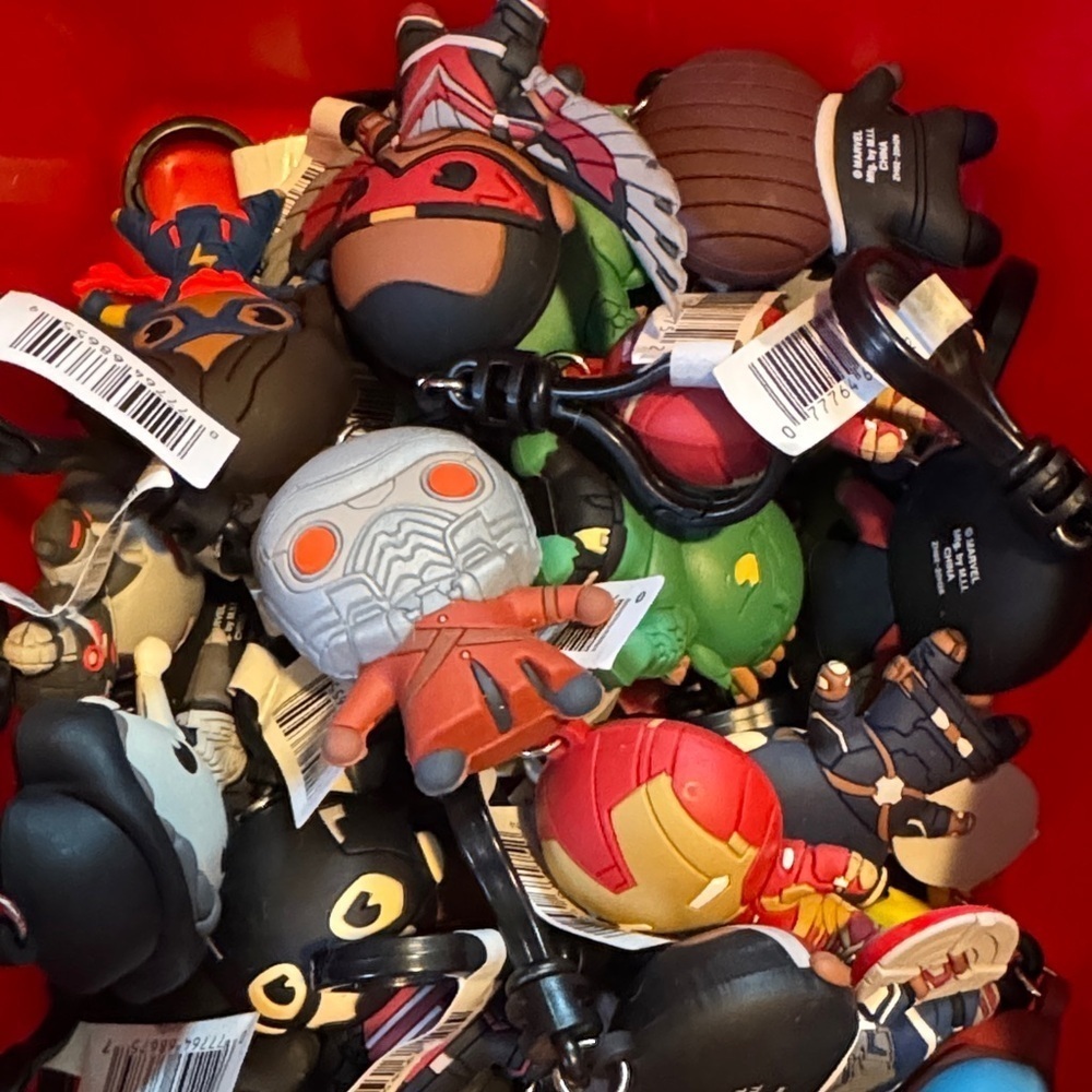 ‼️PLEASE READ DESCRIPTION‼️ Superhero Keychain Mystery Order